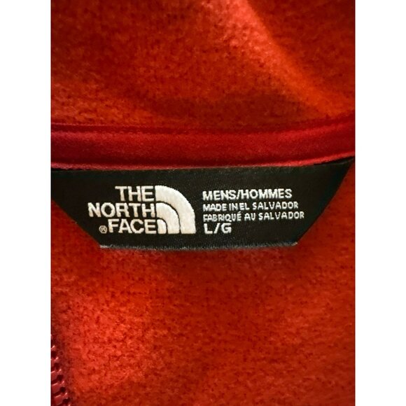The North Face Men's Red Canyonlands Outdoor Full-Zip Hooded Jacket Size L - Picture 3 of 8